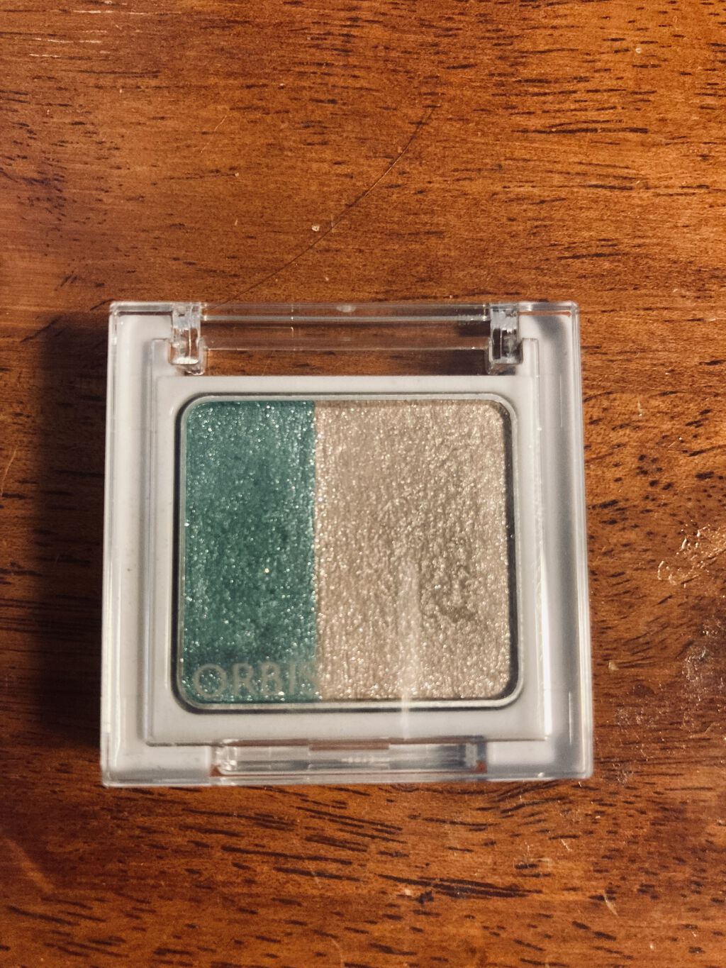 ツイングラデーションアイカラー ターコイズシー/オルビス/アイシャドウパレットを使ったクチコミ（1枚目）