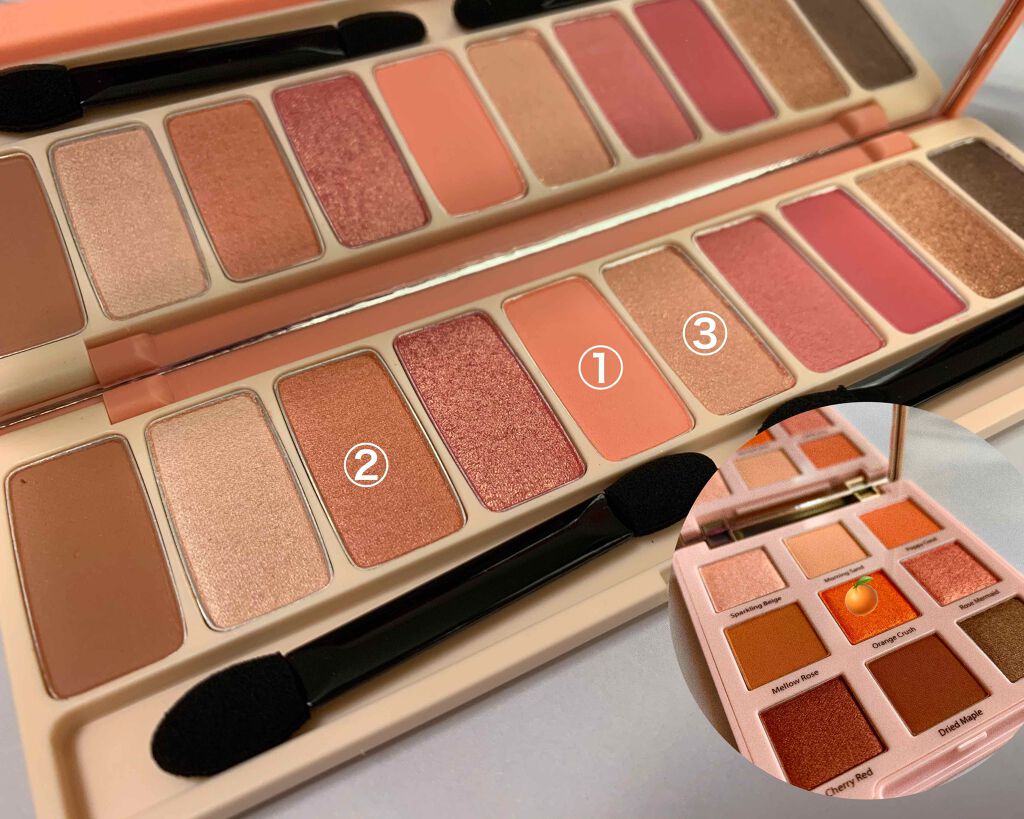 インクライティング シャドウパレット/PERIPERA/アイシャドウパレットを使ったクチコミ（2枚目）