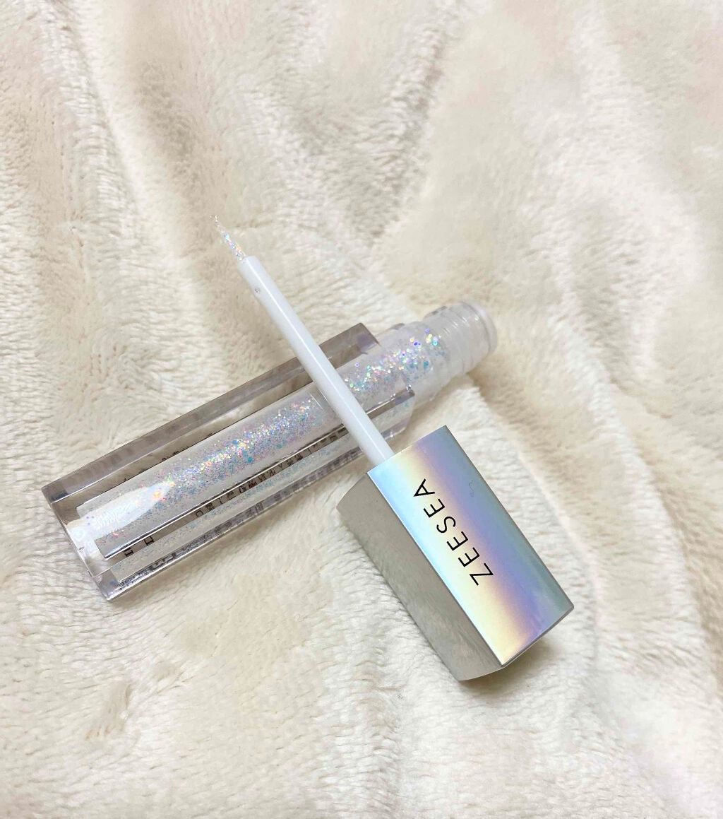 ダイヤモンドシリーズ 星空リキッドアイシャドウ/ZEESEA/リキッドアイシャドウを使ったクチコミ(2枚目)