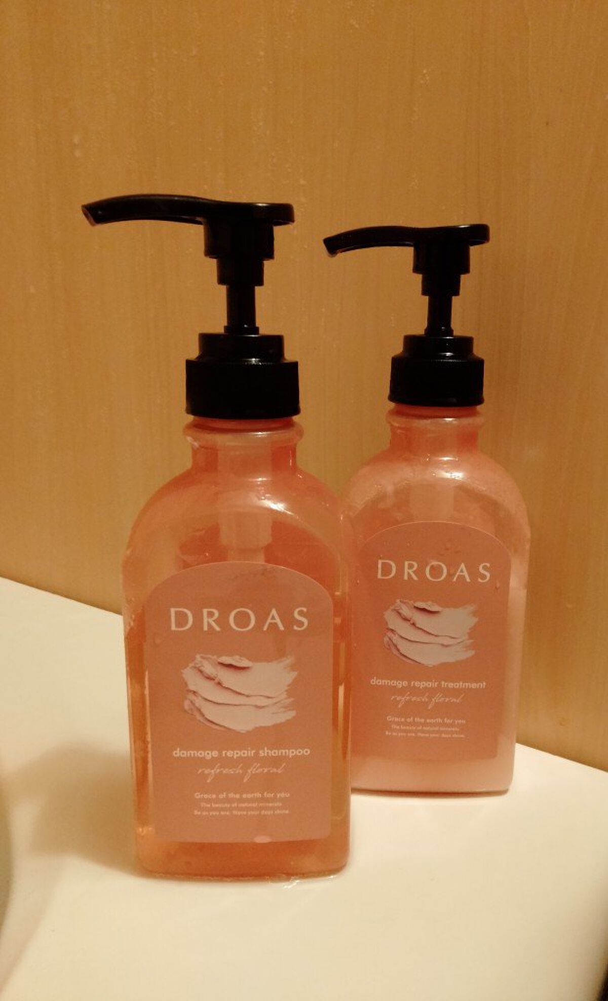 ダメージリペアシャンプー/トリートメント/DROAS/市販シャンプーを使ったクチコミ（1枚目）