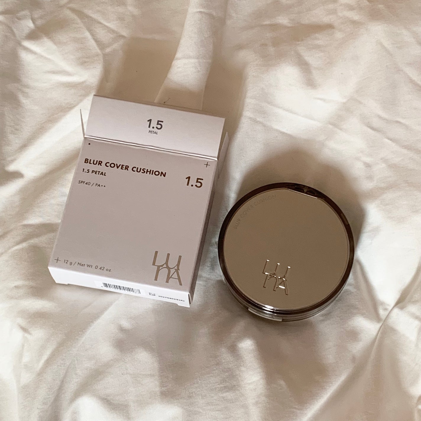 ブラーカバークッション/LUNA/クッションファンデーションを使ったクチコミ(1枚目)