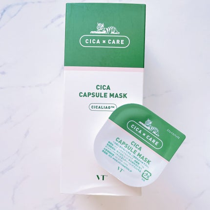 CICA カプセルマスク/VT/洗い流すパック・マスクを使ったクチコミ(1枚目)