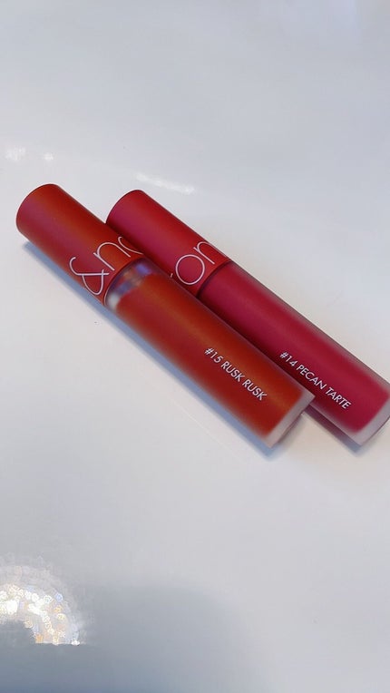 ゼロベルベットティント/rom&nd/リップティントを使ったクチコミ(1枚目)