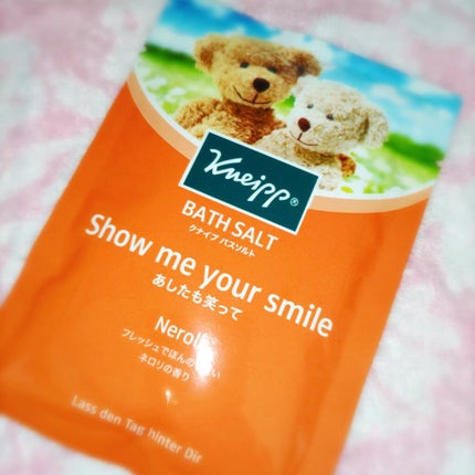 クナイプ バスソルト ネロリの香り/クナイプ/無機塩系入浴剤を使ったクチコミ(1枚目)