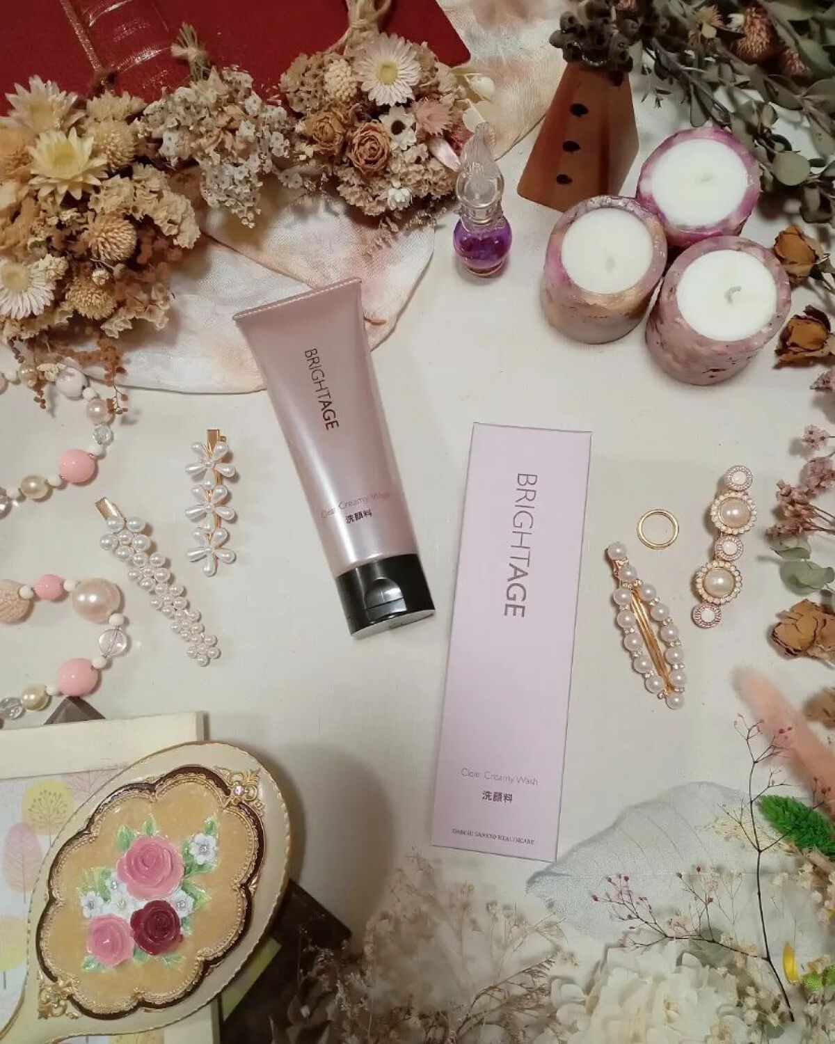 クリア クリーミーウォッシュ/BRIGHTAGE/洗顔フォームを使ったクチコミ（2枚目）