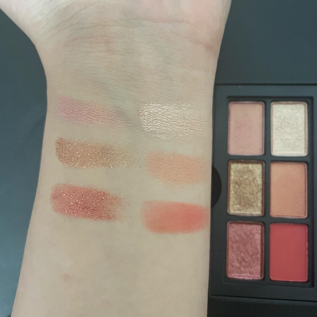 オーガズム ミニアイシャドーパレット/NARS/アイシャドウパレットを使ったクチコミ(4枚目)