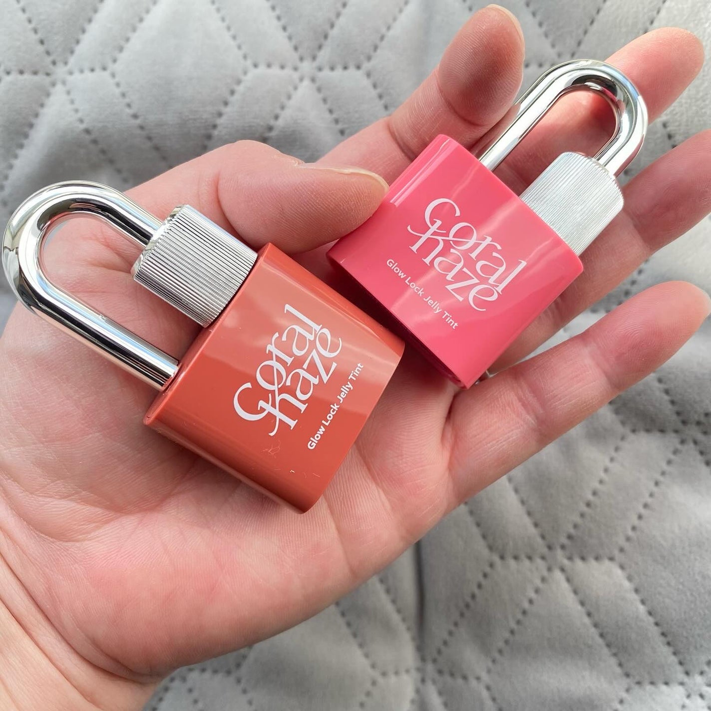 グロウロックゼリーティント/Coralhaze/リップティントを使ったクチコミ(2枚目)