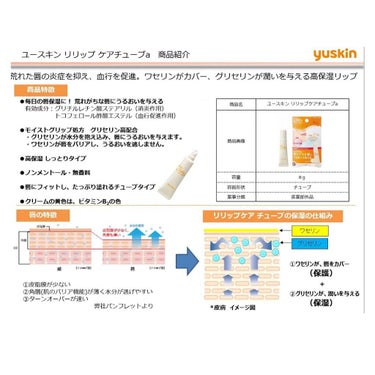 ユースキン リリップケアチューブ/ユースキン リリップ/リップケア・リップクリームを使ったクチコミ（3枚目）