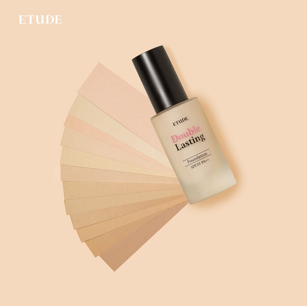 ダブルラスティング ファンデーション/ETUDE/リキッドファンデーションを使ったクチコミ(1枚目)