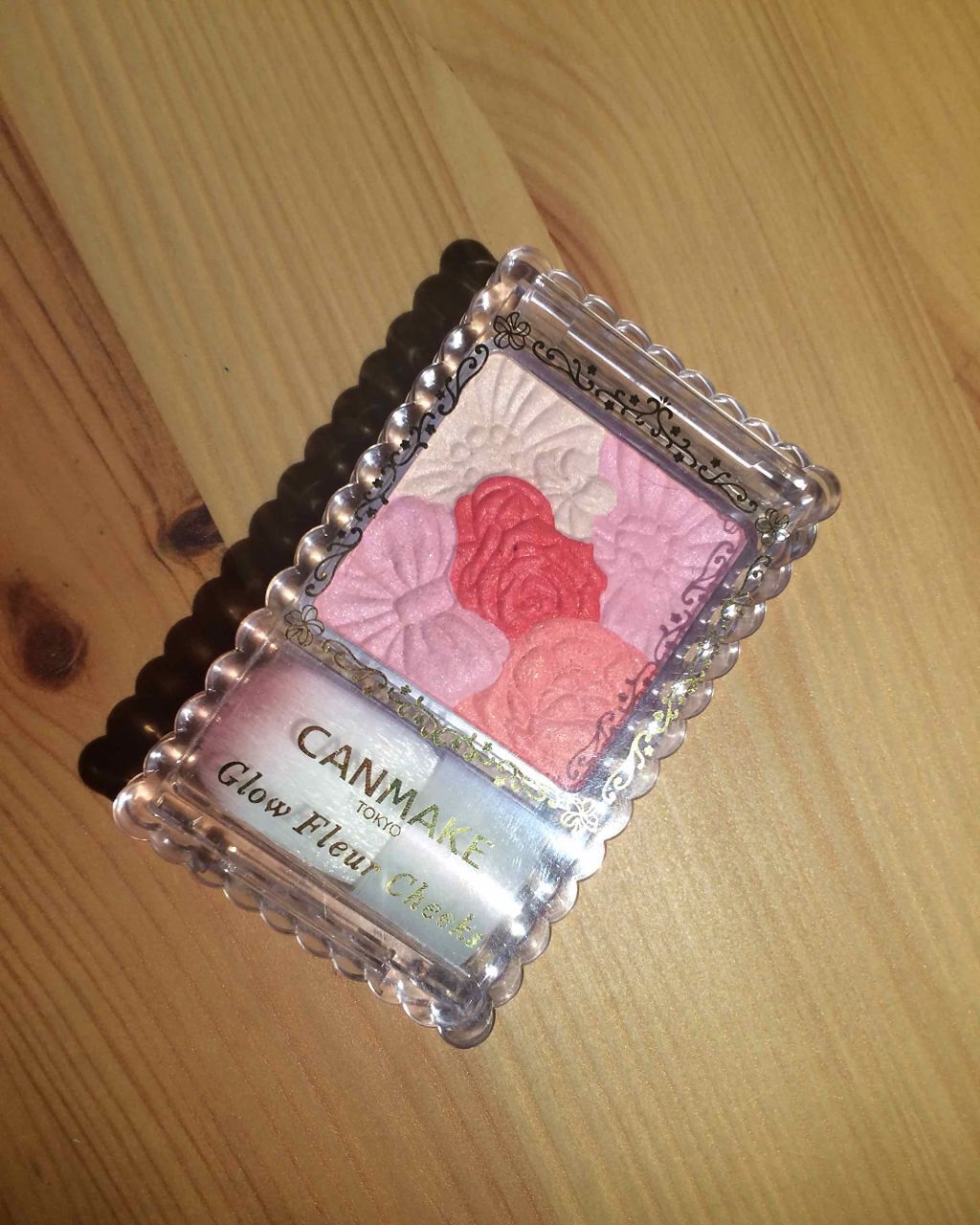 グロウフルールチークス/キャンメイク/パウダーチークを使ったクチコミ（1枚目）