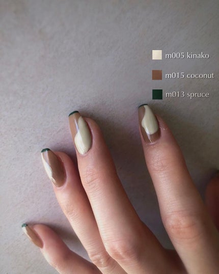 sato 🕊 self nail🫧🤍 on LIPS 「𝑙𝑒𝑚.𓂃𓈒𓏸@___lem.___のジェルで個性派ネイル✨こ..」(5枚目)