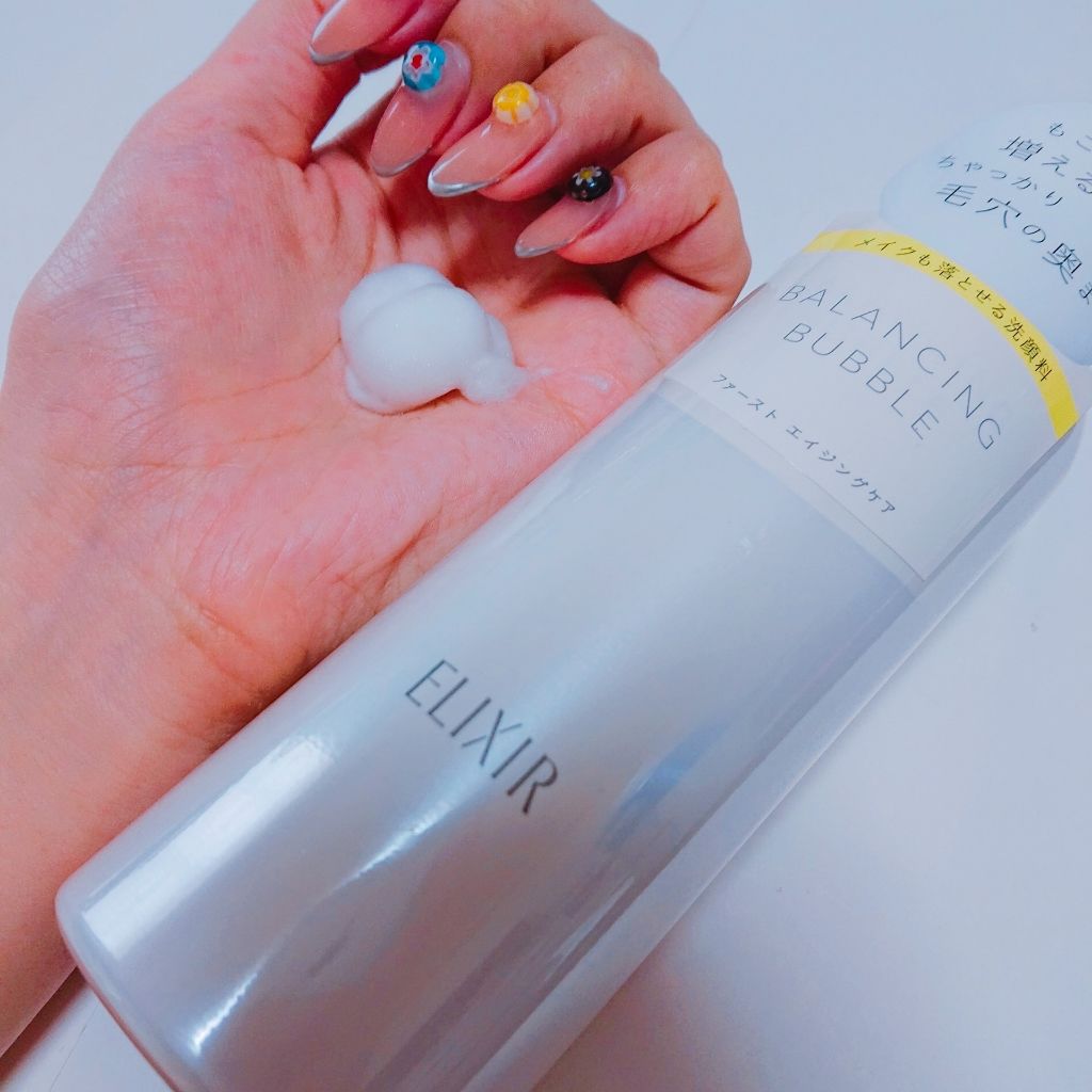 ルフレ バランシング バブル/エリクシール/泡洗顔を使ったクチコミ（1枚目）