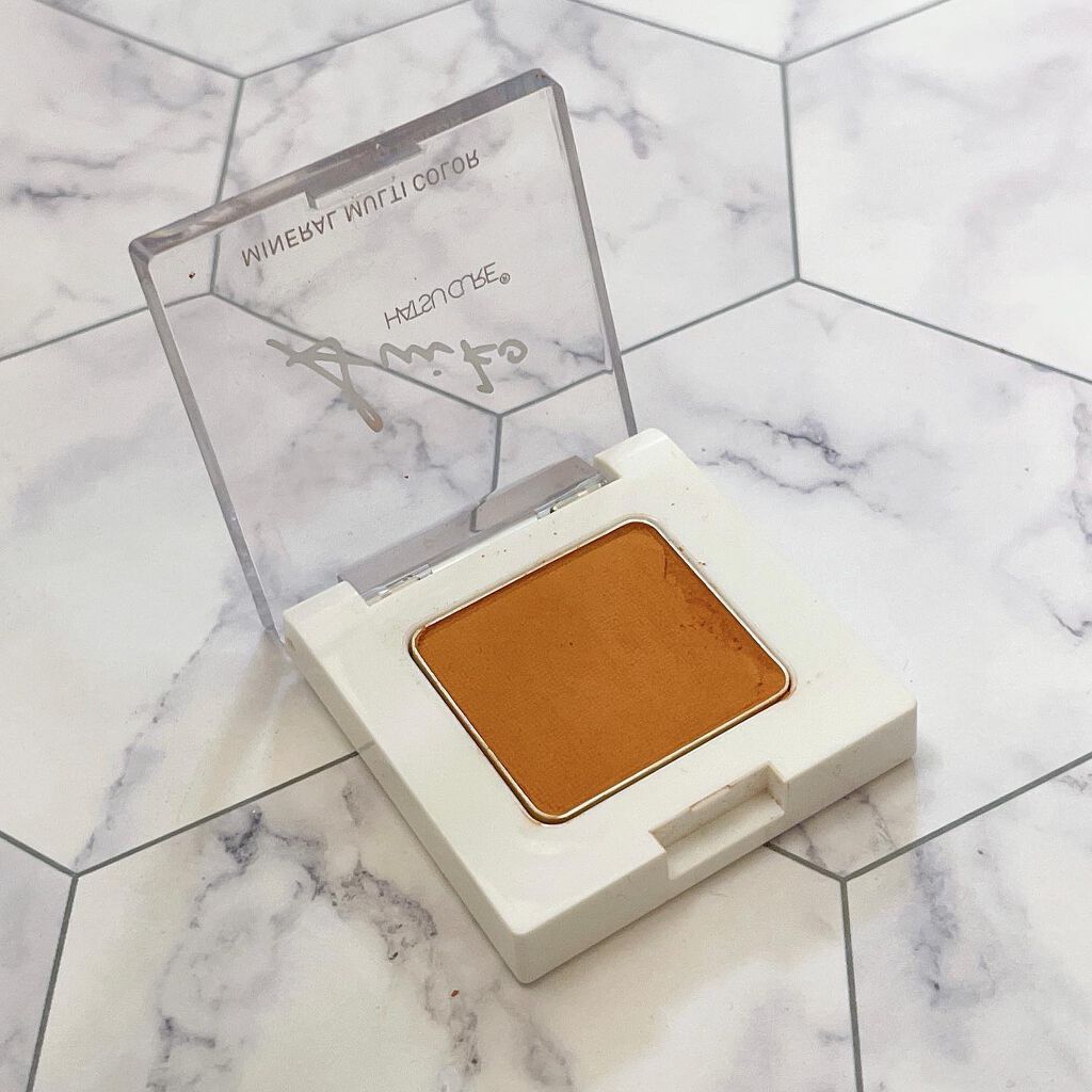 SUIKOミネラルマルチカラー 01 ピュアテラコッタ/SUIKO HATSUCURE/単色アイシャドウを使ったクチコミ（1枚目）