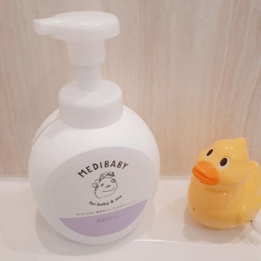 MEDIBABY 薬用泡フェイス&ボディソープのクチコミ「メディベビー薬用泡フェイス＆ボディソープ﻿
お試しさせていただきました。﻿
﻿
﻿
こちらの商.....」（1枚目）