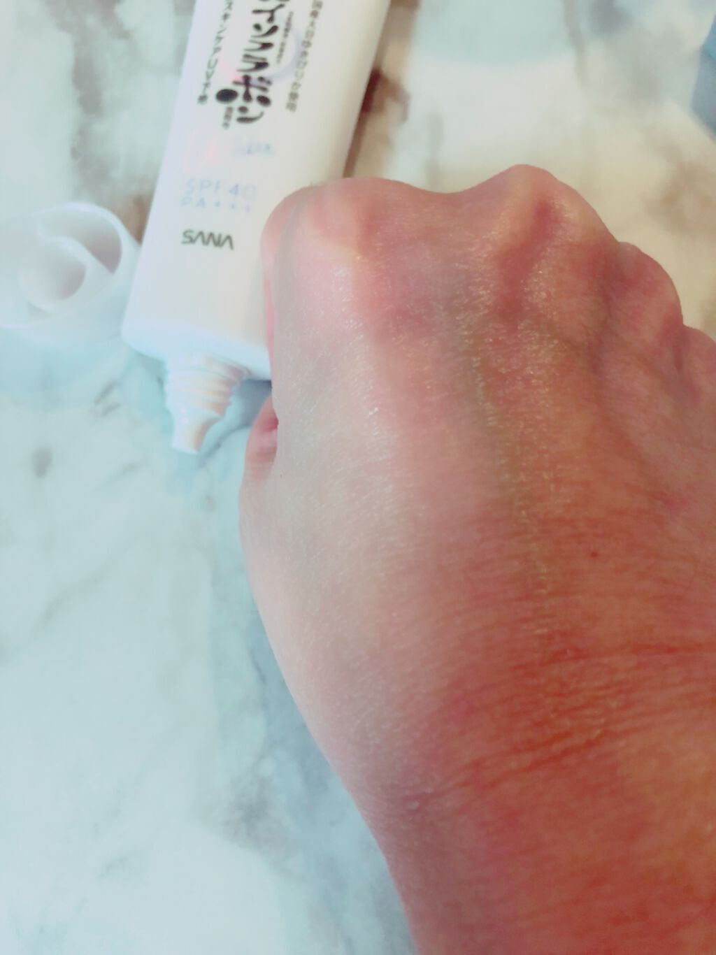 薬用美白スキンケアUV下地/なめらか本舗/化粧下地を使ったクチコミ(4枚目)