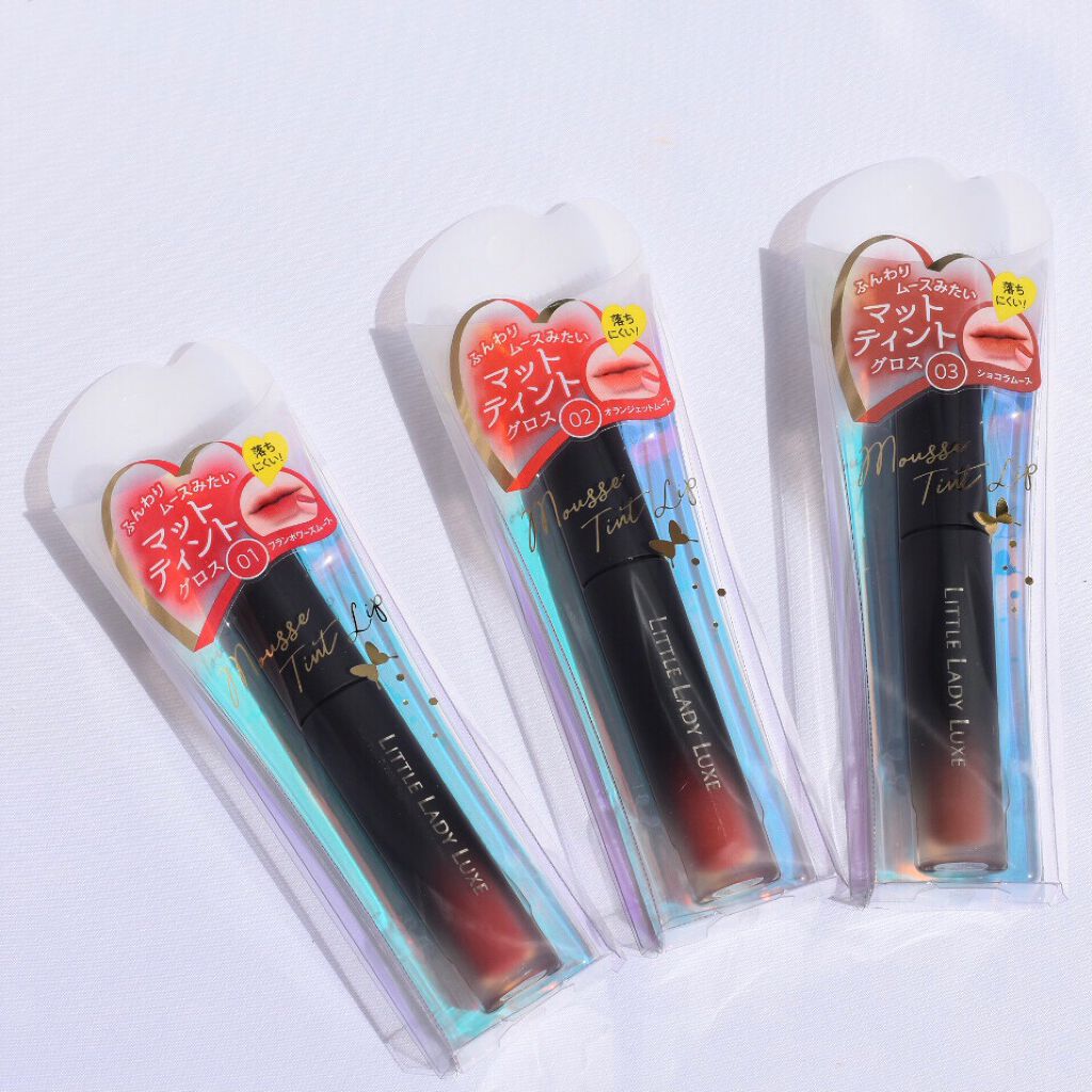 ムースティントリップ/リトルレディ リュクス/リップティントを使ったクチコミ(2枚目)