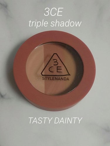 3CE TRIPLE SHADOW #DAINTY TASTY/3CE/アイシャドウパレットを使ったクチコミ（1枚目）