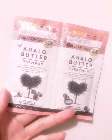 リッチモイスト バターとメープルシロップのモコモコ泡のシャンプー／バターとヨーグルトのとろとろトリートメント/AHALO BUTTER/シャンプー・コンディショナーを使ったクチコミ（1枚目）