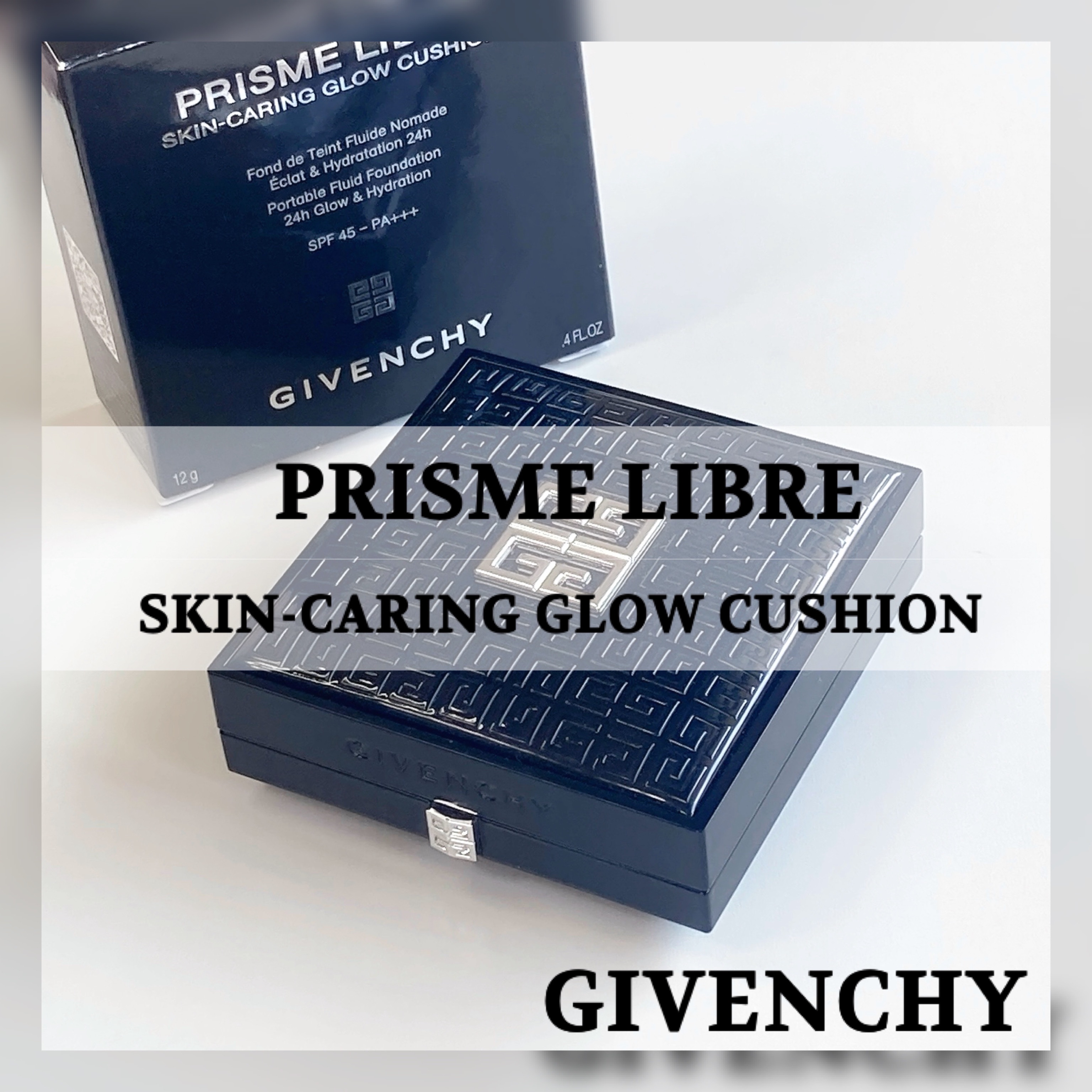 プリズム・リーブル・スキンケアリング・グロウ・クッション 1-W105	/GIVENCHY/クッションファンデーションを使ったクチコミ（1枚目）