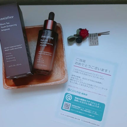 ブラックティー ユース セラム/innisfree/美容液を使ったクチコミ(6枚目)