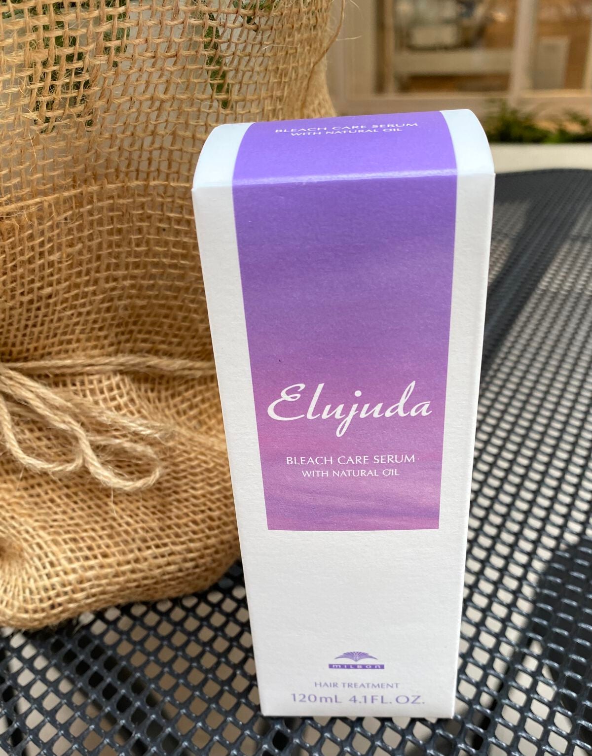 エルジューダブリーチケアセラム/ミルボン/ヘアオイルを使ったクチコミ(1枚目)