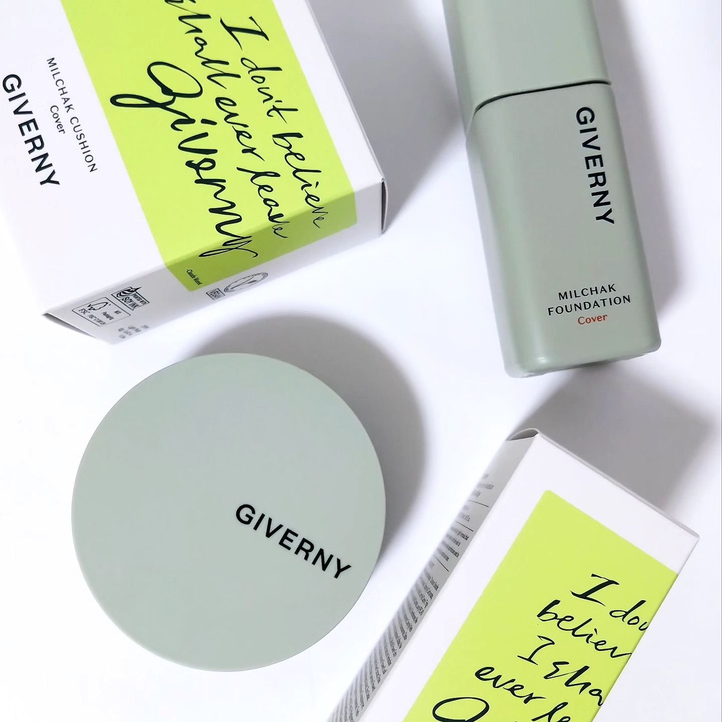 ジヴェルニー 密着カバークッション/GIVERNY/クッションファンデーションを使ったクチコミ（1枚目）