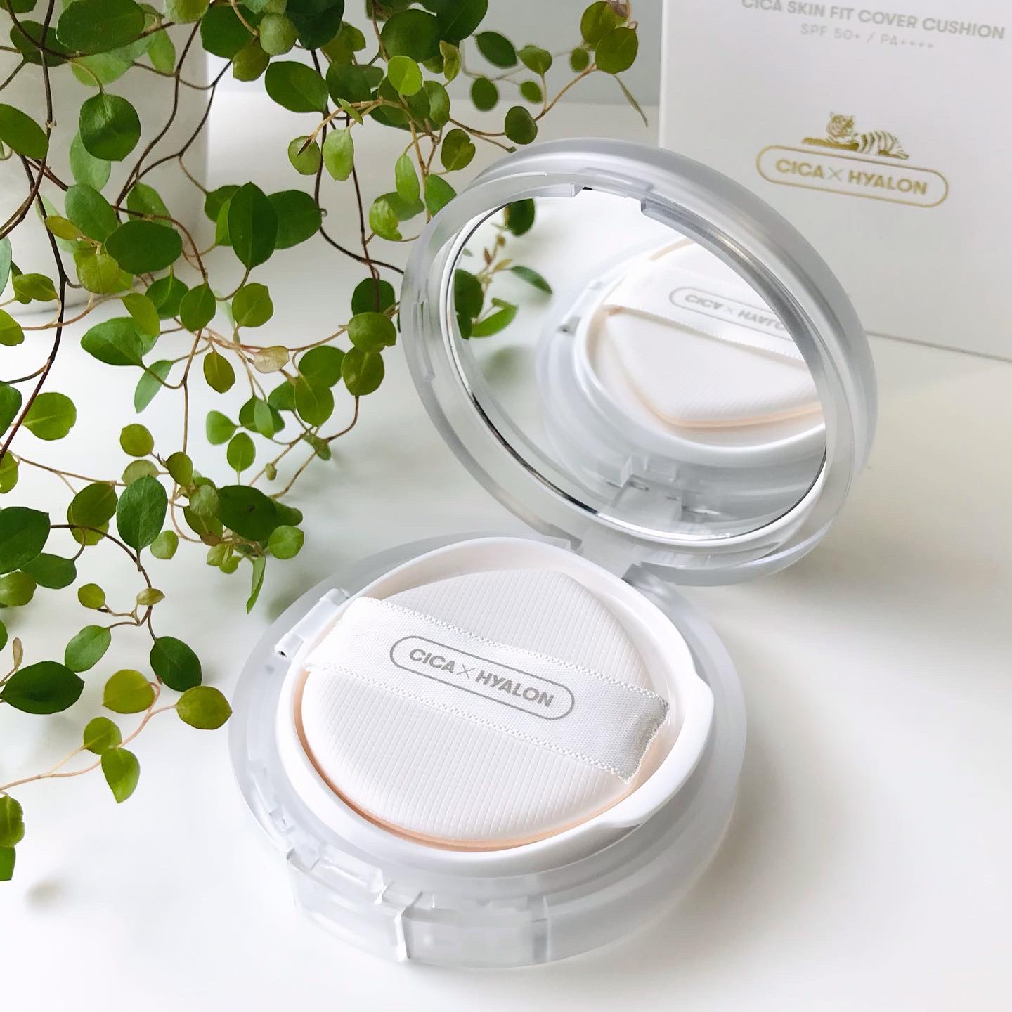 CICA スキンフィットカバークッション/VT/クッションファンデーションを使ったクチコミ（2枚目）