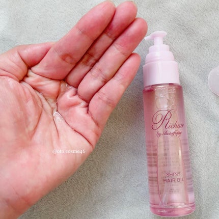 リシェール バイ ベネフィーク シャイニー ヘアオイル/BENEFIQUE/ヘアオイルを使ったクチコミ(3枚目)