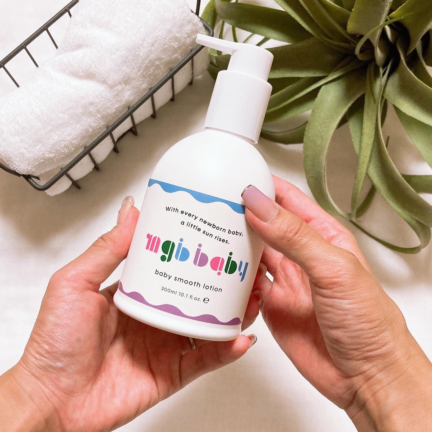 ベビースムースローション/mgb baby/ボディローションを使ったクチコミ（2枚目）