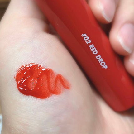 グラスティングウォーターティント/rom&nd/リップティントを使ったクチコミ(5枚目)