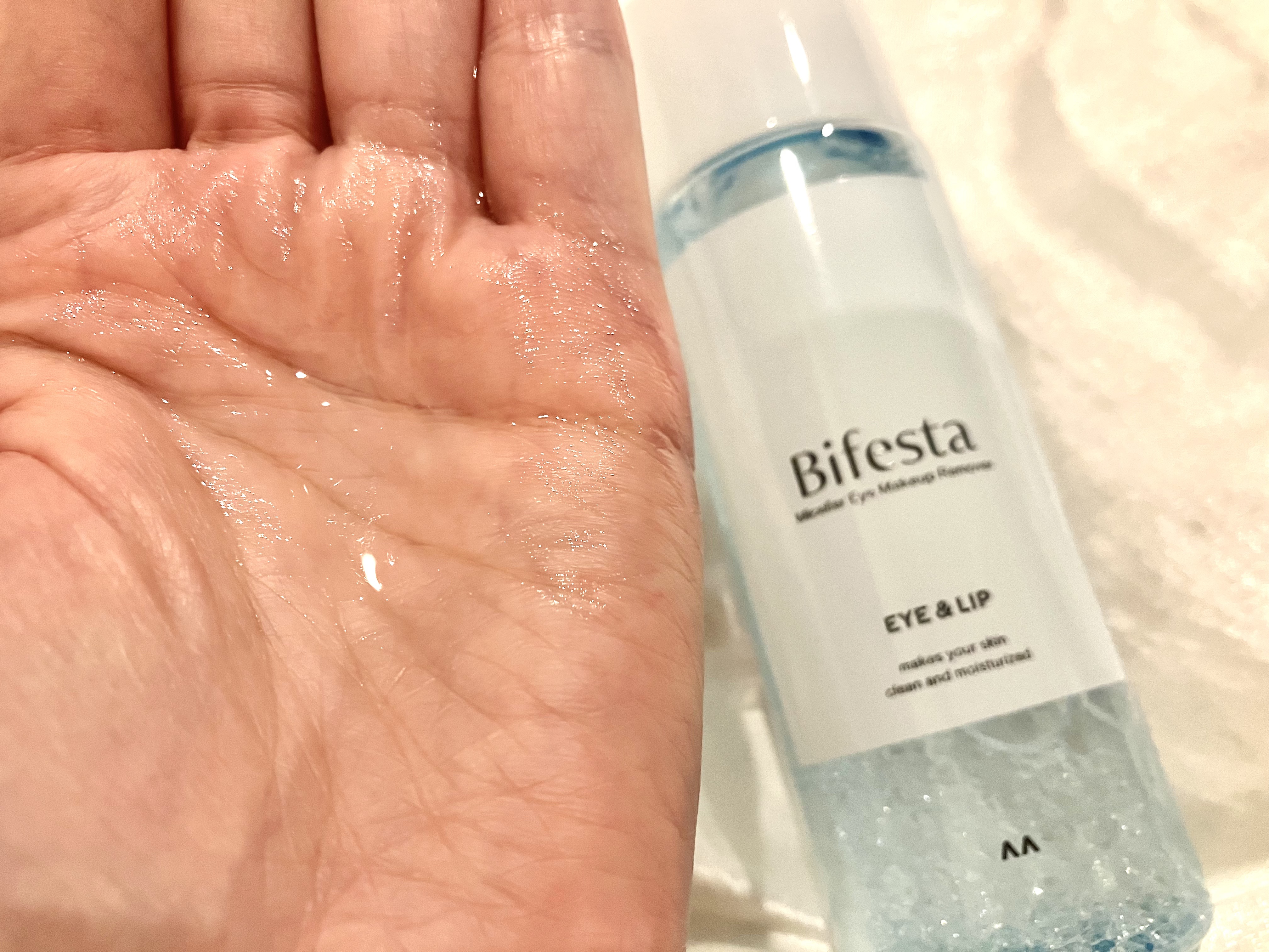 ミセラーアイメイクアップリムーバー/ビフェスタ/ポイントメイクリムーバーを使ったクチコミ（3枚目）