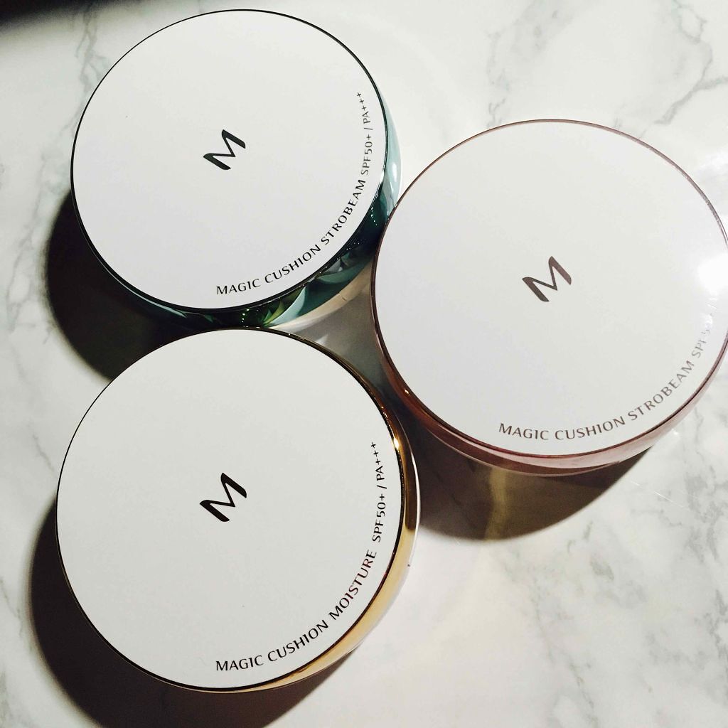 M クッション ファンデーション(モイスチャー)/MISSHA/クッションファンデーションを使ったクチコミ(1枚目)