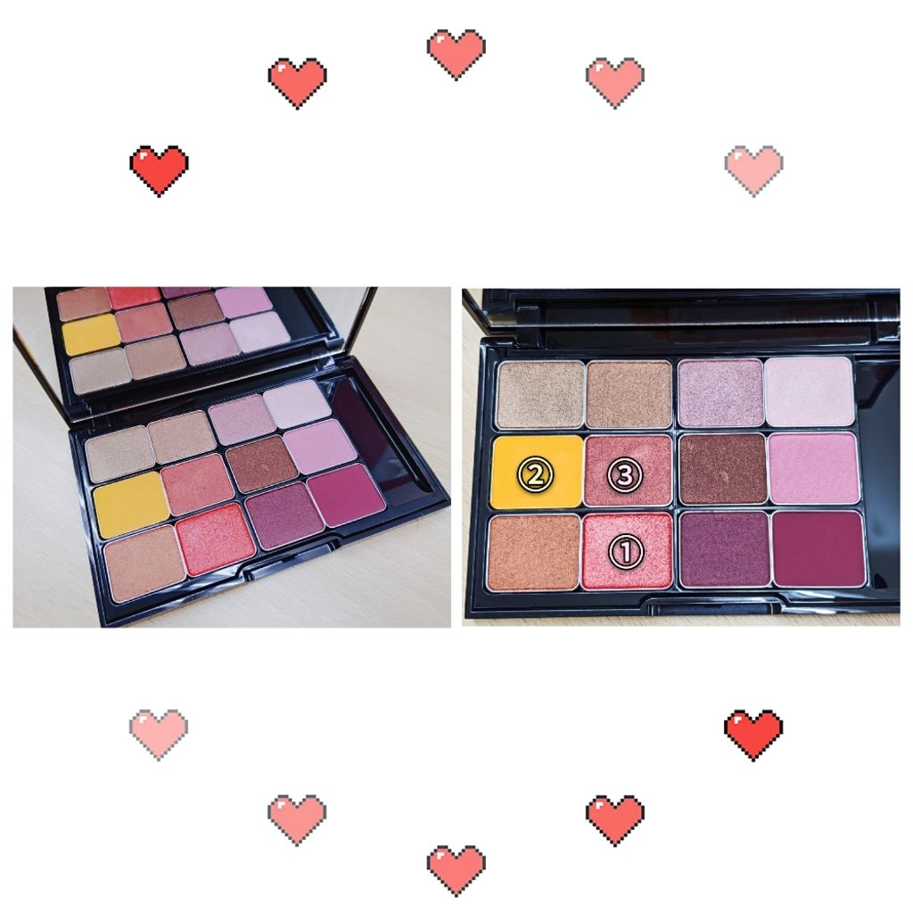 ピカシュウ アイ パレット‐サンダーショック/shu uemura/アイシャドウパレットを使ったクチコミ（3枚目）