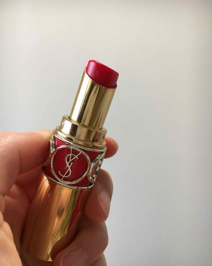 ルージュ ヴォリュプテ シャイン/YVES SAINT LAURENT BEAUTE/口紅を使ったクチコミ(1枚目)