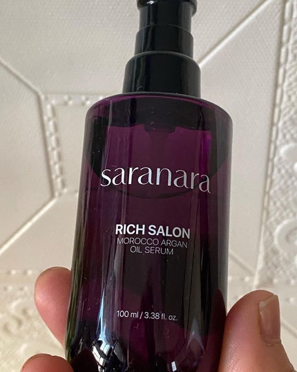 リッチサロン モロッコアルガンオイルセラム/SARANARA/ヘアオイルを使ったクチコミ(9枚目)