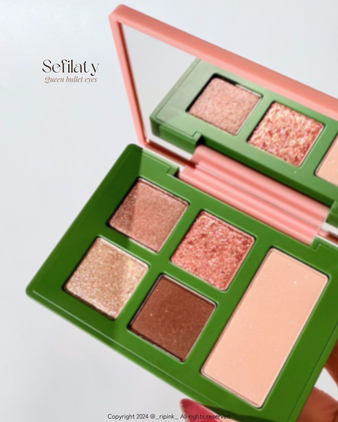 セフィラティ クイーンバレットアイズ/Sefilaty/アイシャドウパレットを使ったクチコミ(1枚目)