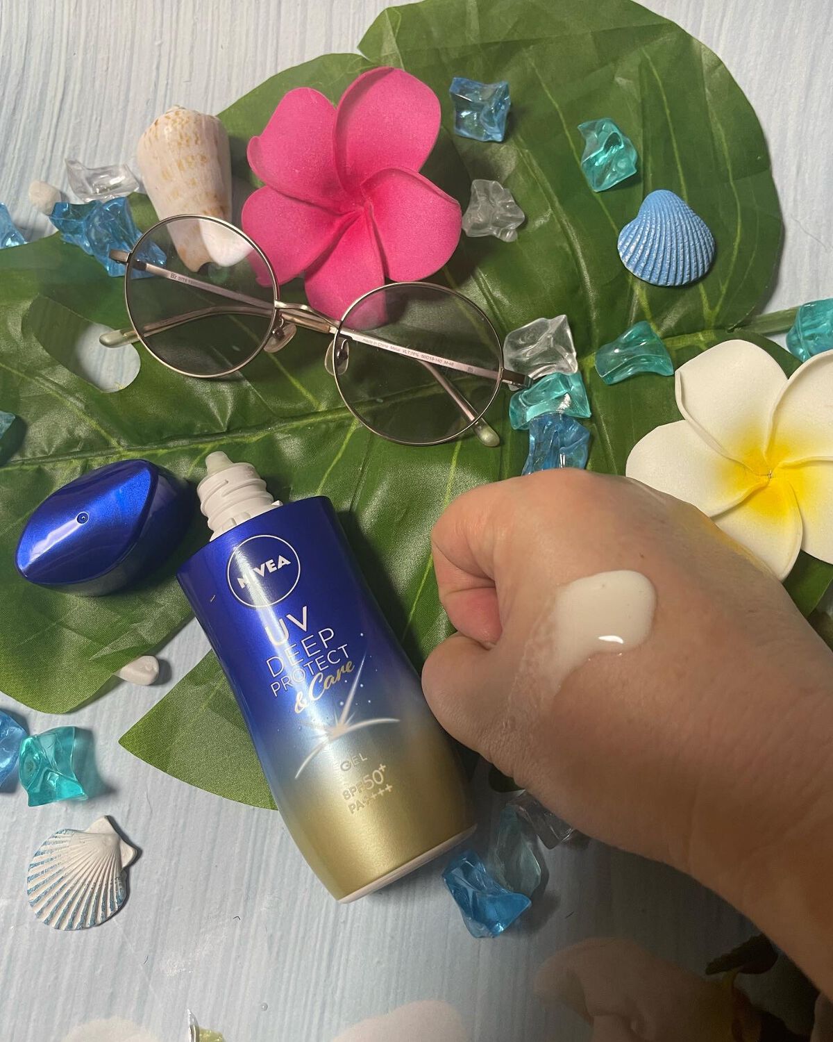 ニベアUV ディープ プロテクト&ケア ジェル/ニベア/日焼け止めジェルを使ったクチコミ(4枚目)