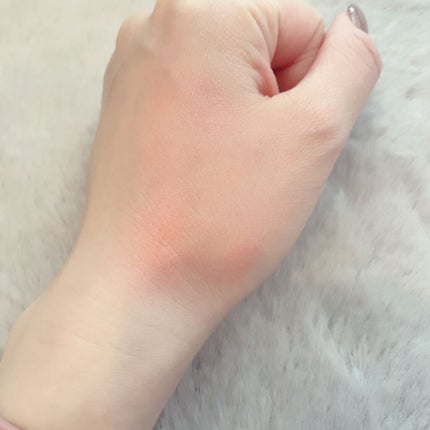 グロウフルールチークス 06 ミルキーレッドフルール/キャンメイク/パウダーチークを使ったクチコミ(2枚目)