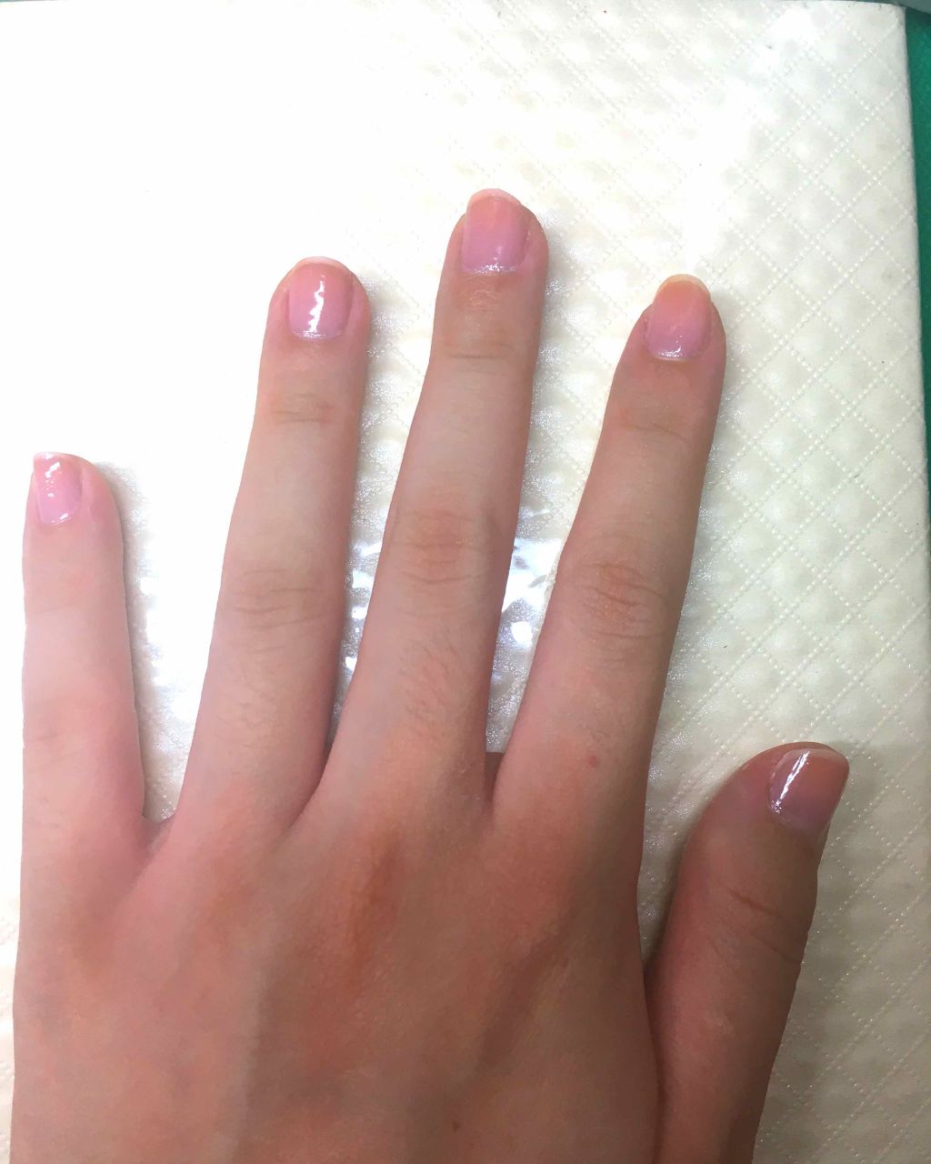 エテュセ ジェルカラーコート/ettusais/オールインワンネイルを使ったクチコミ（3枚目）