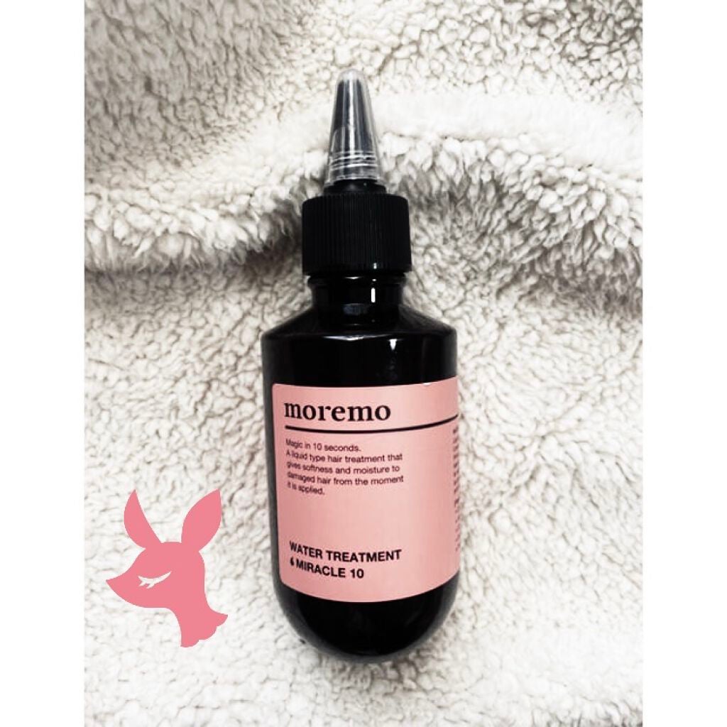 ウォータートリートメントミラクル10/moremo/洗い流すヘアトリートメントを使ったクチコミ(1枚目)