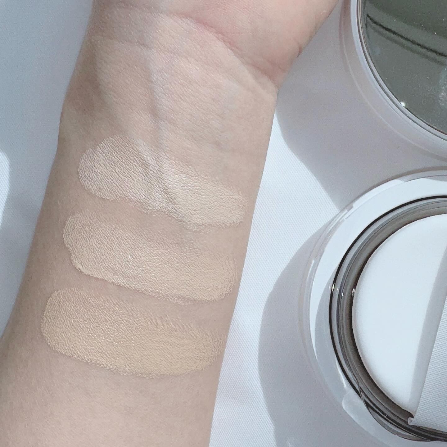 オーグロウクッション 23 ナチュラル/BBIA/クッションファンデーションを使ったクチコミ（3枚目）