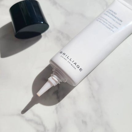 リキッドファンデーション セラム フィッティング グロウ 20/ブリリアージュ/リキッドファンデーションを使ったクチコミ(2枚目)