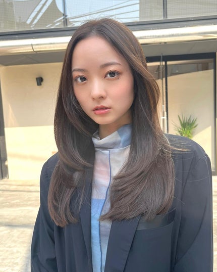 HARUNA on LIPS 「.大人なナチュラルヘア✨.韓国っぽく🌟ワンカールでやりすぎない..」(6枚目)