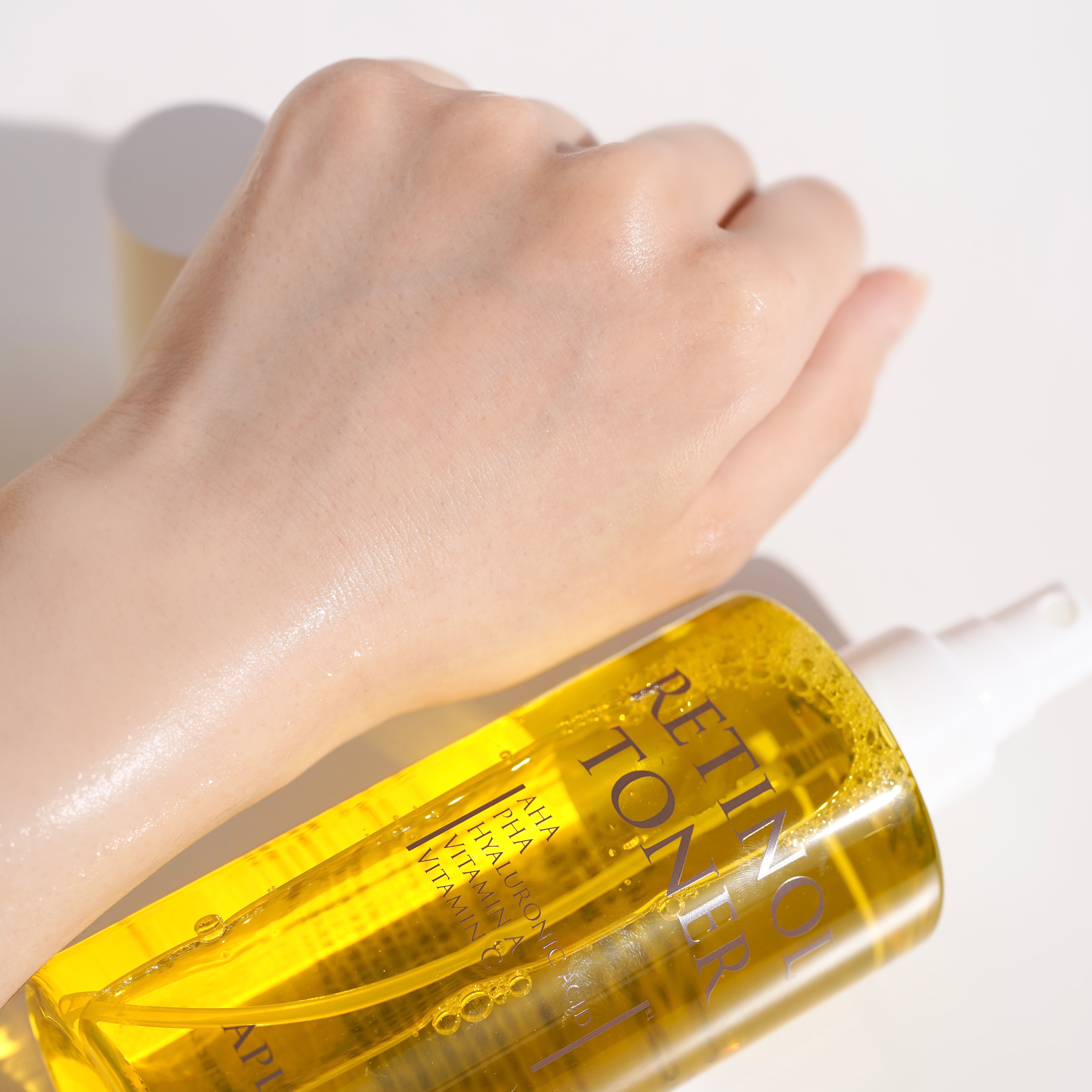 レチノールトナー/APLIN/ミスト状化粧水を使ったクチコミ（2枚目）