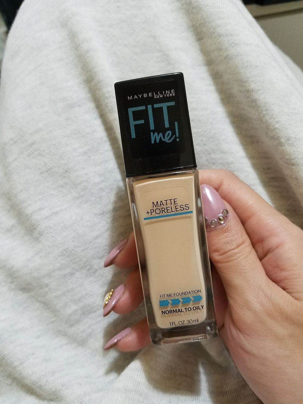 フィットミーリキッドファンデーション/MAYBELLINE NEW YORK/リキッドファンデーションを使ったクチコミ(1枚目)