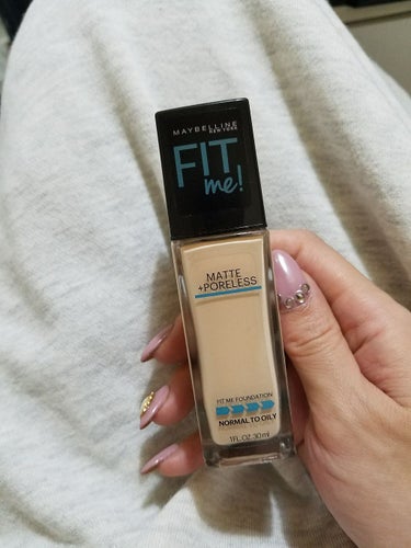 フィットミーリキッドファンデーション/MAYBELLINE NEW YORK/リキッドファンデーションを使ったクチコミ（1枚目）