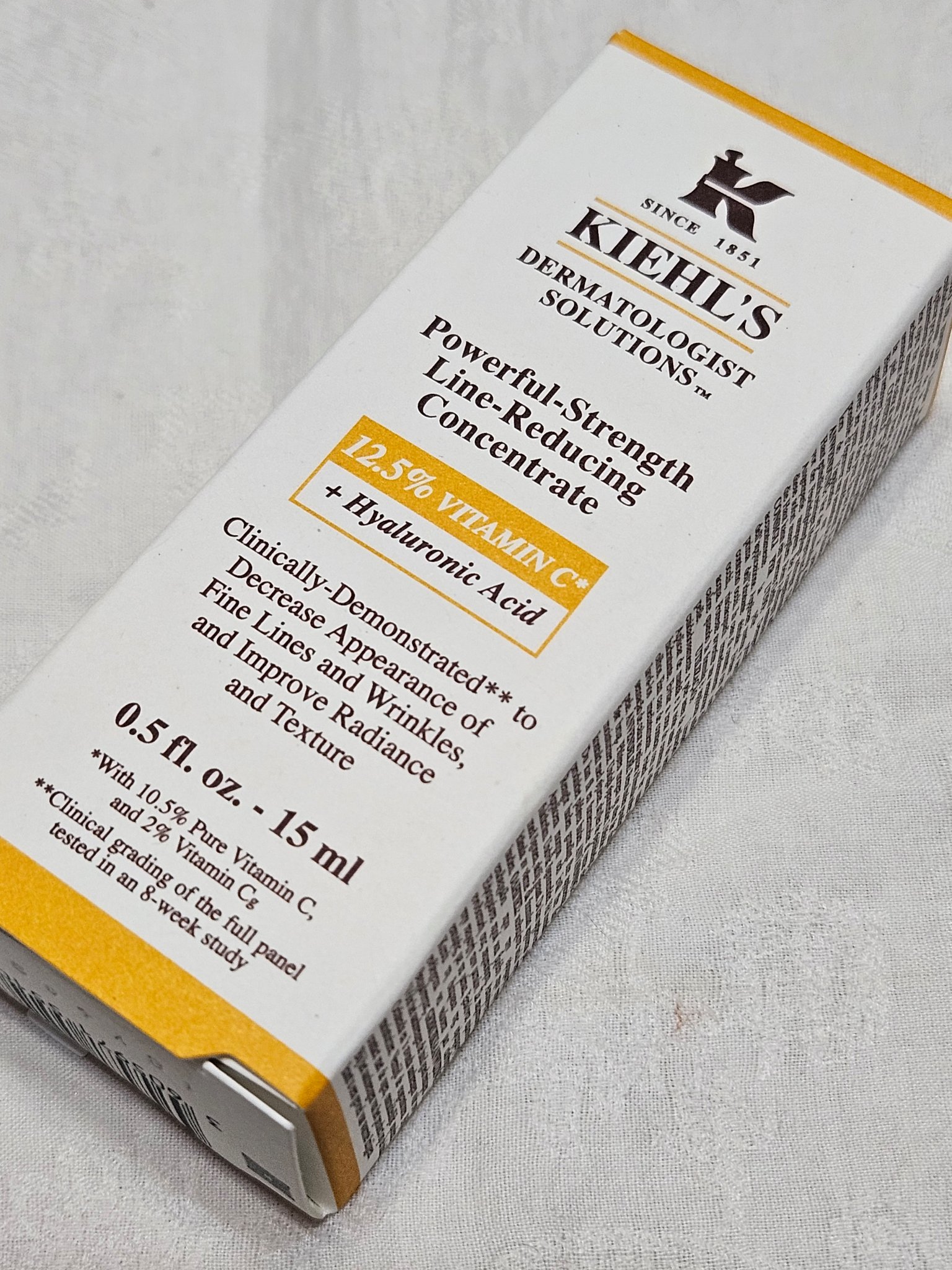 DS ライン コンセントレート 12.5 C/Kiehl's/美容液を使ったクチコミ（3枚目）