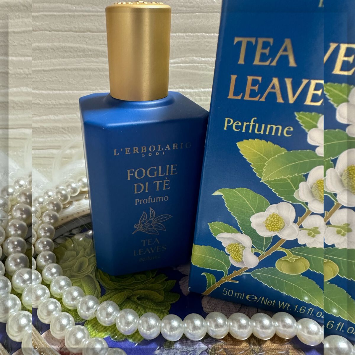 L'Erbolario Foglie di Tè 50ml 香水 試してみた】フォリエ ディ テ パフューム L'ERBOLARIOのリアル