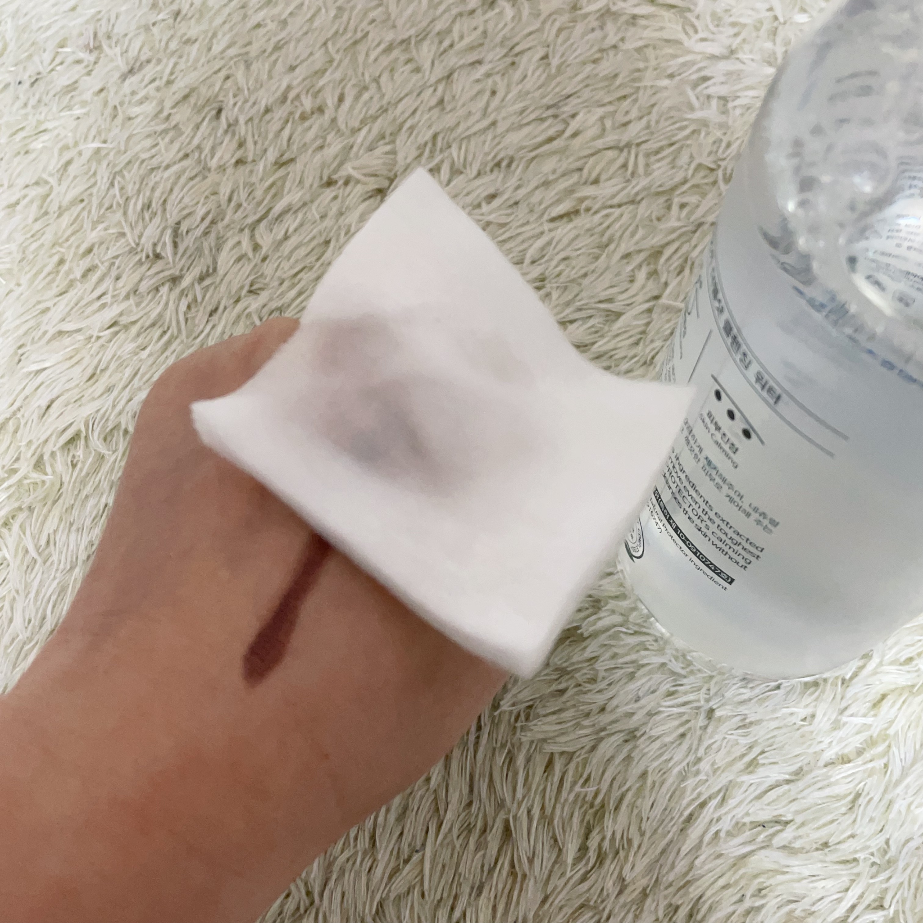 ダブルショットクレンジングウォーター/LUOKI/クレンジングウォーターを使ったクチコミ（3枚目）