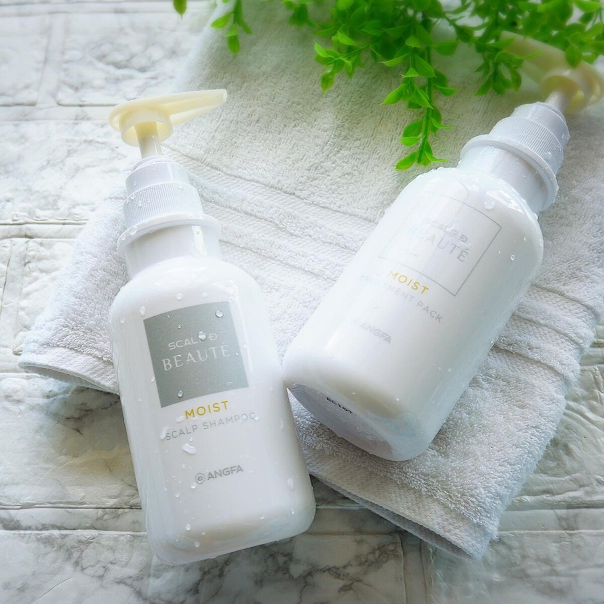 スカルプD ボーテ 薬用スカルプシャンプー（モイスト）／薬用トリートメントパック（モイスト）/アンファー(スカルプD)/市販シャンプーを使ったクチコミ（1枚目）